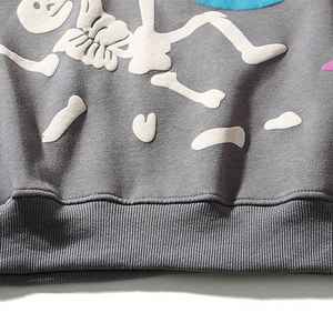 Sweat-shirts unisexes 100% coton, écologiques, de haute qualité, avec broderie en relief personnalisée, sur commande, pour hommes, hiver - Product Image 5