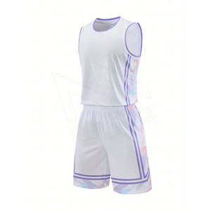 Pakistán hizo personalizado impreso baloncesto uniforme Bsci poliéster ropa deportiva precio bajo más conjuntos de ropa deportiva de tamaño grande - Product Image 2