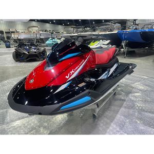 2026 Limited Edition VX Deluxe Jet Ski wave <b>runner</b> Watercraft-New Black/Torch <b>Red</b> Discount - Product Image 2