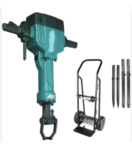 Nuevo Sellado de Primera Calidad, 70 lb. Martillo Demoledor Eléctrico de Alta Resistencia con Brocas Hexagonales de 1-1/8" para Demolición y Trabajos en Concreto - Product Image 4