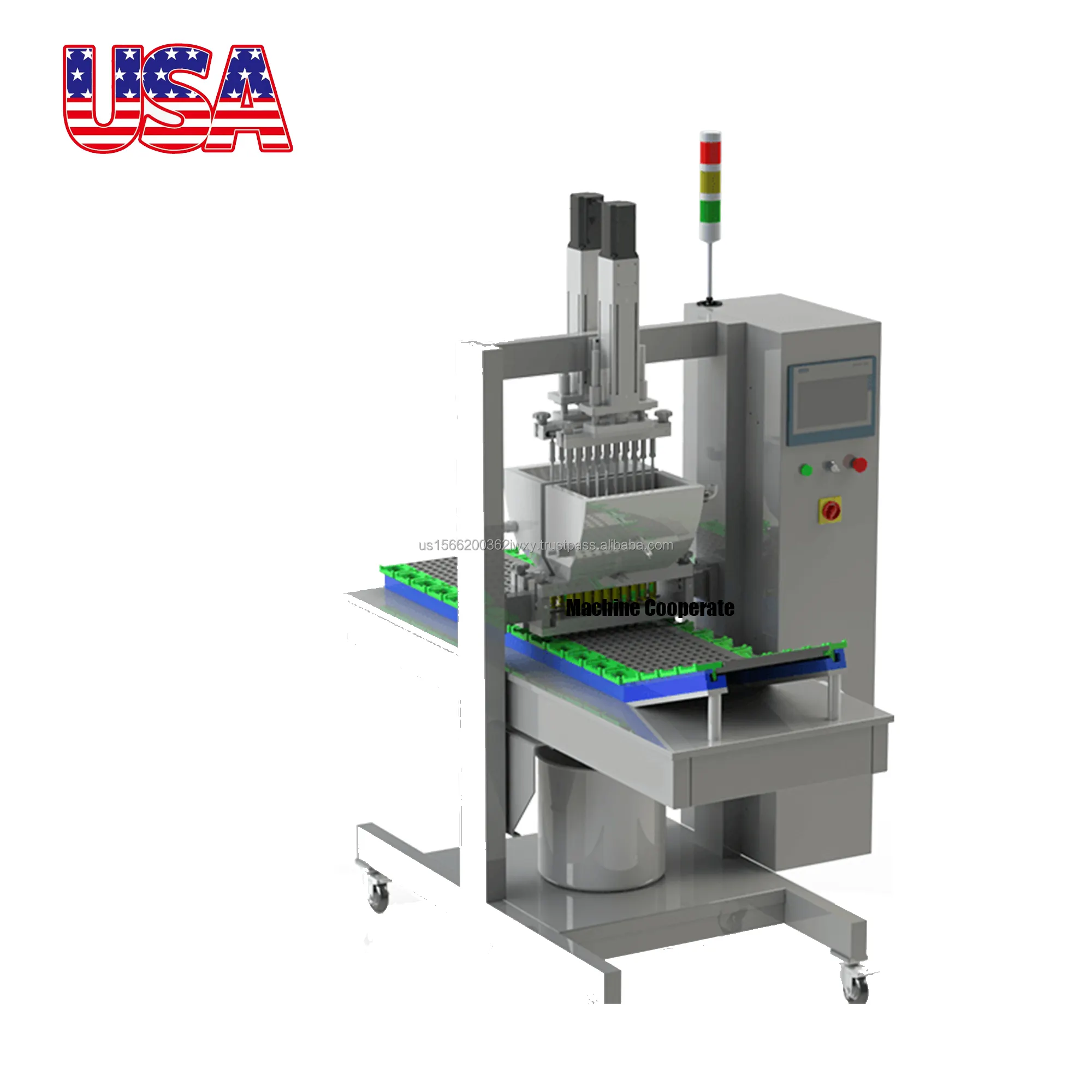 mini small automatic Multivitamins soft jelly Collagen Gummies processing machine gummy making machine candy forming machine