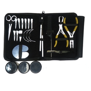 Kit Profesional de Extensiones de Cabello, Juego Completo para Extensiones con Clip, Adhesivas y de Microperlas, Herramientas para Salón - Product Image 1
