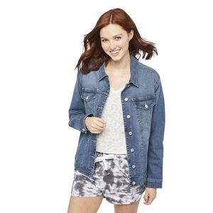 OEM/ODM New Arrival Fashion Women's Denim <b>Jacket</b> Wholesale Washed Custom Blue Women Denim Jean <b>Jackets</b> - Product Image 2