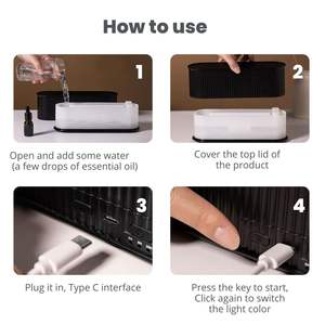 Difusor de Aromas de Diseño Moderno para Decoración de Interiores, Madera Clara - Product Image 3