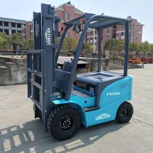 SANSTAR FE15K รถยกไฟฟ้า1.5ตันมอเตอร์ไฟฟ้ากระแสสลับพร้อมยางนิวเมติกสำหรับใช้ในคลังสินค้ากลางแจ้ง - Product Image 4