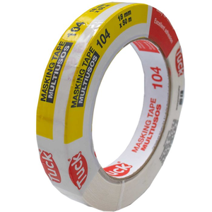 Cinta Adhesiva Enmascarar Love 18mmx50m 104 Paquete de 6 Piezas Tuk - Product Image 1