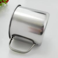 Mug Aluminium untuk Produk Laris untuk Penggunaan Kopi Desain Baru Mug Aluminium Harga Grosir yang Dapat Disesuaikan
