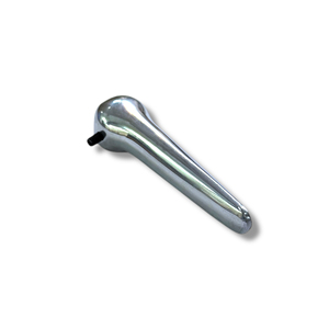 Manija del panel lateral izquierdo para motocicleta Lambretta LD modelo 1954-1958 con embellecedor cromado - Product Image 1