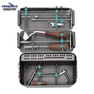 Juego de instrumentos de placa de costilla ortopédica, Kit de fijación de trauma de grado hospitalario, herramientas quirúrgicas de acero inoxidable, Manual certificado CCC, 9 Uds. - Product Image 6