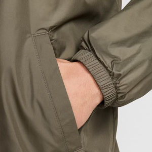 เสื้อแจ็กเก็ตกันน้ำสำหรับผู้ชาย, เสื้อแจ็กเก็ตโค้ชจาก100% ปกตั้งไนล่อนสำหรับฤดูหนาวย้อมด้วยวิธีการทอผ้าแบบนอนวูฟเวน - Product Image 4