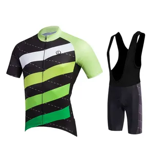 Uniformes de cyclisme pour jeunes, maillot de cyclisme avec short imprimé en Polyester