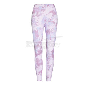 Mallas de Yoga para gimnasio personalizadas de calidad superior para mujer, pantalones elásticos de cintura alta con estampado de sublimación para Fitness, ropa de Yoga al por mayor - Product Image 1