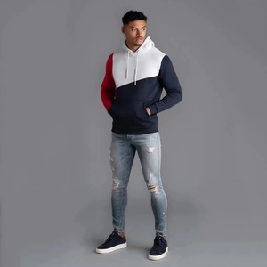 Sweat-shirts à capuche unisexes en molleton 100% coton, personnalisés avec broderie OEM, de luxe, de haute qualité, pour tie-dye, uni, pour l'hiver - Product Image 4