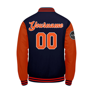 Everyday Custom <b>Varsity</b> <b>Jacket</b> Stand Collar Letterman Style Embroidery Decoration Front Logo Summer Casual Outerwear MCACVJ-94 - Product Image 3