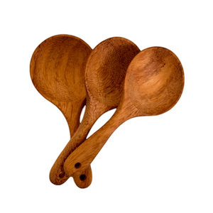 ช้อนไม้คุณภาพสูงสำหรับกวนทำอาหารหรือเสิร์ฟเหมาะสำหรับร้านอาหารในบ้านหรือบรรจุภัณฑ์ของขวัญ - Product Image 5