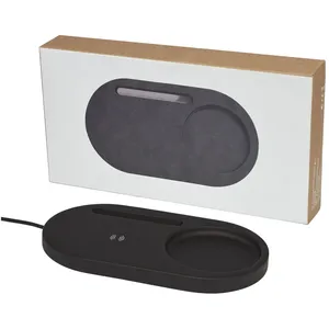 Organizer da Scrivania Sostenibile Klip con Ricarica Wireless per l'Organizzazione di Gadget - Product Image 6