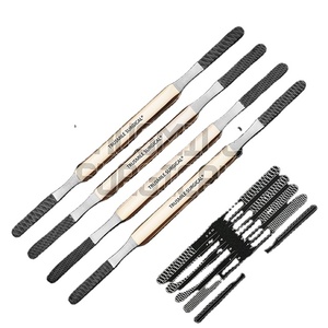 TRUSMILE Juego de 8 Escobillas Quirúrgicas para Injerto de Hueso Dental, Herramientas de Cirugía de Implantes de Ortodoncia Recubiertas de Titanio - Product Image 1