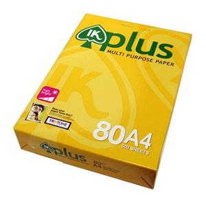 เยื่อไม้100% IK PLUS สำเนากระดาษ80gsm/IK PLUS A4กระดาษ75GSM - Product Image 5