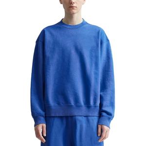 New Premium Clothing <b>Manufacture</b> Heavyweight 100% Cotton Fleece Acid Wash Drop Shoulder Men Sweatshirts Breathable <b>Design</b> - Product Image 5