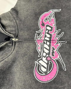 Sweat à capuche personnalisé pour homme OEM, imprimé sérigraphie, en coton mélangé, sans cordon, de haute qualité pour homme - Product Image 5