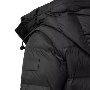 Veste pour homme élégante de haute qualité, automne/hiver, logo personnalisé, fermeture éclair extérieure, imperméable, à capuche, en vente - Product Image 5