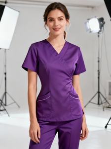 Conjunto de Uniforme Médico para Mujer PureFlex, Material Ultra Suave con Ajuste Flexible y Estilo Moderno, Ideal para Equipos de Enfermería y Clínicos - Product Image 6