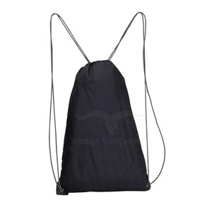 Bolsas con cordón de poliéster ligeras portátiles de alta calidad para hombres impermeables plegables con estilo cómodo MOQ bajo - Product Image 1