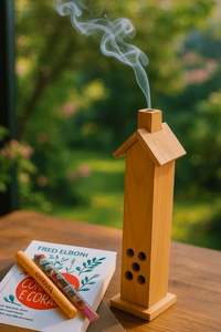 Quemador de Bakhoor de Madera Duradero de Alta Calidad, Hecho a Mano, Ecológico, para Bodas de Primavera y Verano, al Mejor Precio - Product Image 5