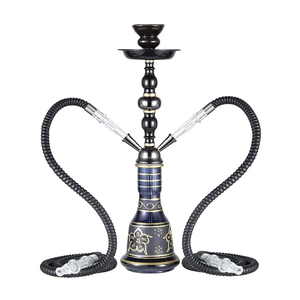 Wholesale Luxury Moze Breeze Modern Mirror Aluminum Hookah Shisha Resin <b>Glass</b> Set at Price - Product Image 6