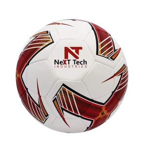 Balón de entrenamiento de fútbol de Next Tech Industries, material de PU para fines de entrenamiento con diseño personalizado y logotipo personalizado - Product Image 1