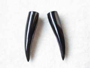 Nock de Cuerno de Búfalo para Joyería, Ecológico, Ideal para Collares, Producto Artesanal Natural - Product Image 3