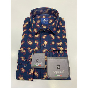 Camisa de algodón ajustada para hombre de manga larga suave transpirable cómoda hecha en Turquía tallas S a XXXL - Product Image 5