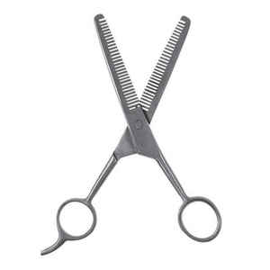 Tijeras profesionales de barbería de acero inoxidable Venta caliente Tijeras de corte de flecos de adelgazamiento Tecnología de rodillo de punta afilada Forma de aceite - Product Image 2