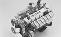 Mesin diesel V6 PATROL 4.2-liter TD42 td42T dengan transmisi untuk mobil pikap