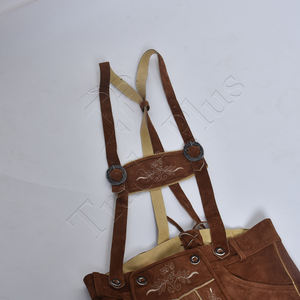 กางเกงขาสั้นหนังสไตล์บาวาเรีย lederhosen ดีไซน์ล่าสุดจากเยอรมัน - Product Image 5