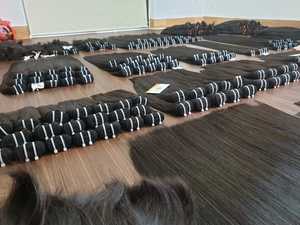 Extensiones de Cabello Humano 100% Peruano Cabello Humano Remy de Vietnam Peluca de Cabello Humano con el Precio de Mayoreo Más Barato de Fábrica - Product Image 3