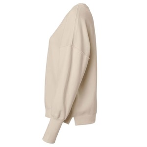 Women Embroidered <b>Long</b> Autumn Oversized Mockneck Fleece <b>Sweatshirt</b> Casual Winter Soft Warm - Product Image 6