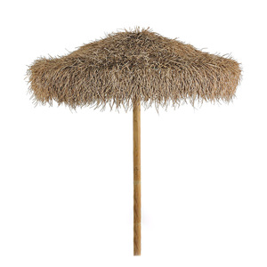 Garden terrace large bamboo thatched umbrella outdoor palm leaf <b>shade</b> covers for courtyard <b>patio</b> - Product Image 1