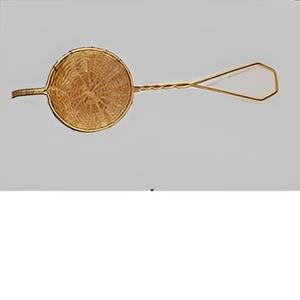 Modern Brass Fine Wire Mesh <b>Tea</b> <b>Strainer</b> for <b>Loose</b> <b>Tea</b> Hand Woven <b>Tea</b> <b>Strainer</b> for Home & Hotel Usage - Product Image 2