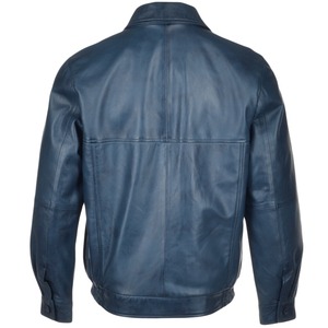 Chaqueta de cuero de moda de alta calidad para hombre recién llegada mejor diseño de invierno para hombre chaqueta de cuero de diseño personalizado para hombre - Product Image 6