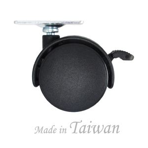 ล้อเลื่อนไนลอน2นิ้ว50มม. ทนทานพร้อมเบรคด้านบนสำหรับเฟอร์นิเจอร์โรงเรียน - Product Image 4