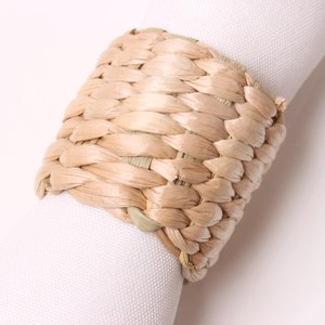 Charming Round Water Hyacinth Napkin Rings Vietnam Wholesaler - Product Image 4