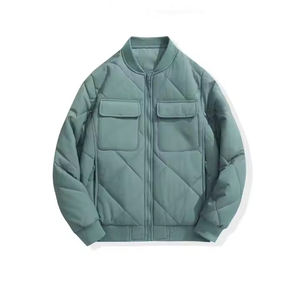 Vêtements Hommes Bomber Veste Coton Streetwear-Style Épaissie Baseball Veste Pour Hommes Varsity Veste Manteau Par RATA-International - Product Image 6