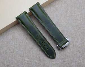 Bracelet de montre en cuir fait main montre universelle en cuir véritable bracelet à boucle en métal pour femmes bracelet de montre en cuir de veau crocodile personnalisé - Product Image 4