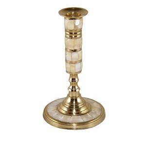 Indian Factory New Design <b>Brass</b> <b>Candlestick</b> Holder Wholesale Cheap Prices Decorative Candle Stand Housewarming Gifts - Product Image 1