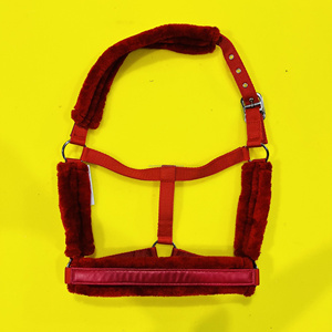 Belle vison doux rembourré Nylon licou synthétique mode raccords en acier inoxydable fabriqués en Inde - Product Image 4