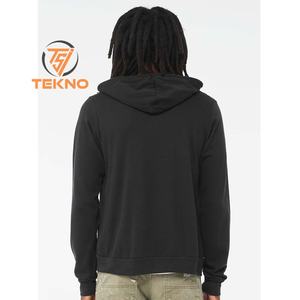 Bella เสื้อฮู้ดผ้าแคนวาสแบบมีซิปด้านหน้าสำหรับทุกเพศเสื้อมีฮู้ดผ้าฟลีซเนื้อผ้าเทอร์รี่ใส่ได้ทั้งชายและหญิง - Product Image 2