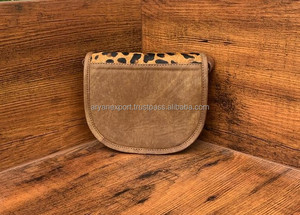 Bolso de cuero hecho a mano para mujer, bandolera de cuero genuino, con estampado de animales, correa de hombro, bolsos de sillín, regalo para ella - Product Image 5