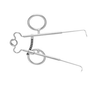 Retractor de piel Sisson de alta calidad 4 1x1 puntas afiladas Bloqueo de dedo instrumentos quirúrgicos de acero inoxidable al por mayor - Product Image 3