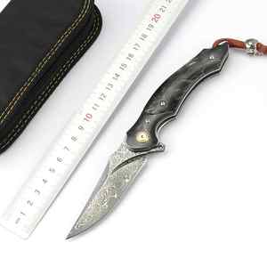 Cuchillos de bolsillo Cuchillos plegables Caja blanca y negra Aleación de aluminio multifuncional industrial EDC Cuchillos plegables Oem & Odm - Product Image 6